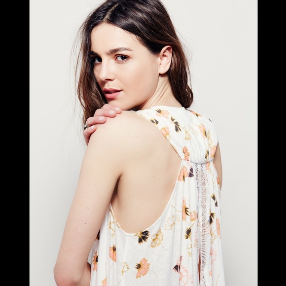 FREE PEOPLE print tank LAST ONE! - Picture 4 of 4