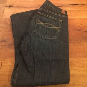 Abercrombie and Fitch blue jeans size 12Long