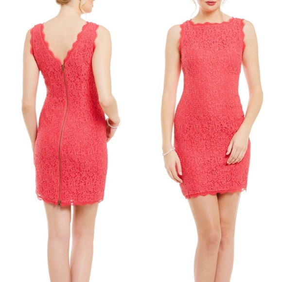 Cyber Monday Sale-Peony Scalloped Lace Dress 10P