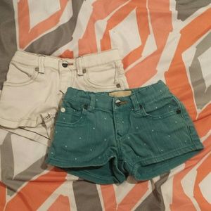 Pair of Roxy, jean shorts