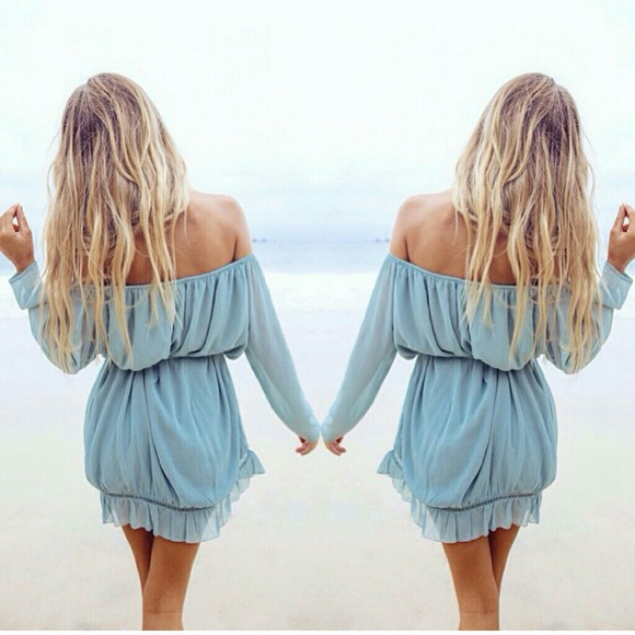 Sabo skirt off the shoulder dress