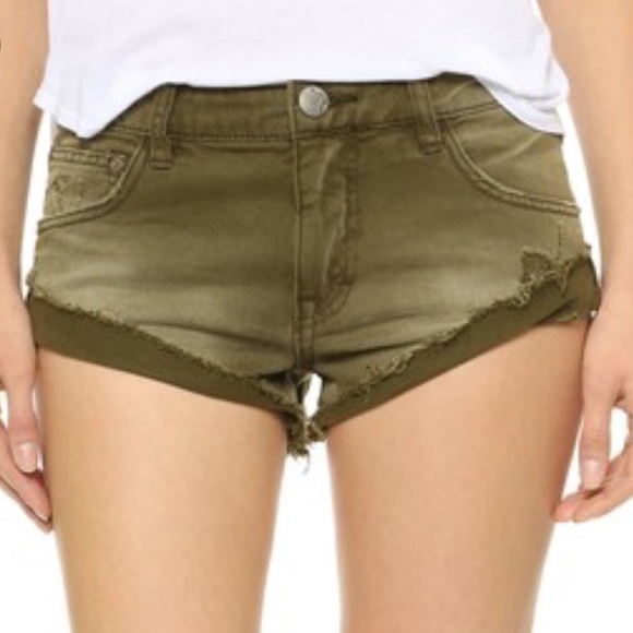 🌾Free people army shorts 🌾 - Picture 2 of 4