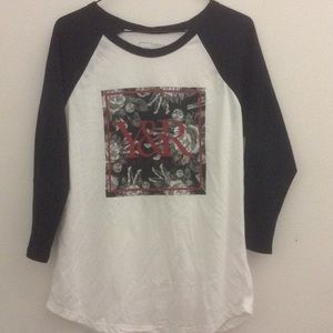 Young and reckless baseball tee