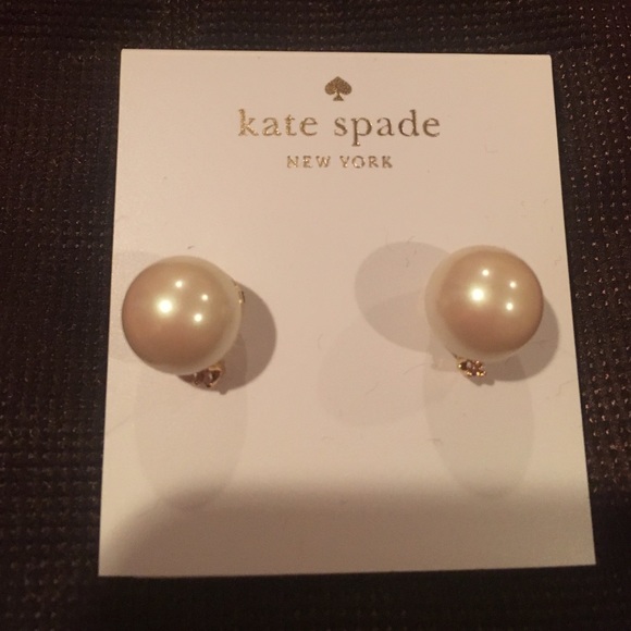 Kate Spade pearl earrings - Picture 1 of 3