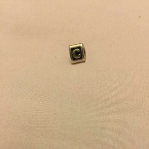 Pandora charm from letter C