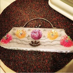 Beautiful white clutch