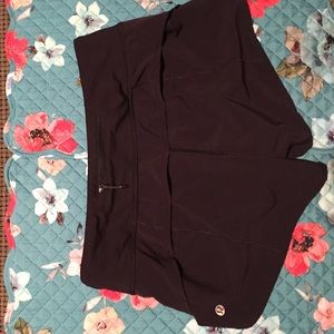 LULU LEMON TRACK SHORTS