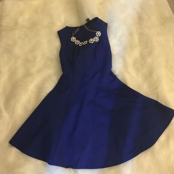 Mini blue dress - Picture 1 of 2