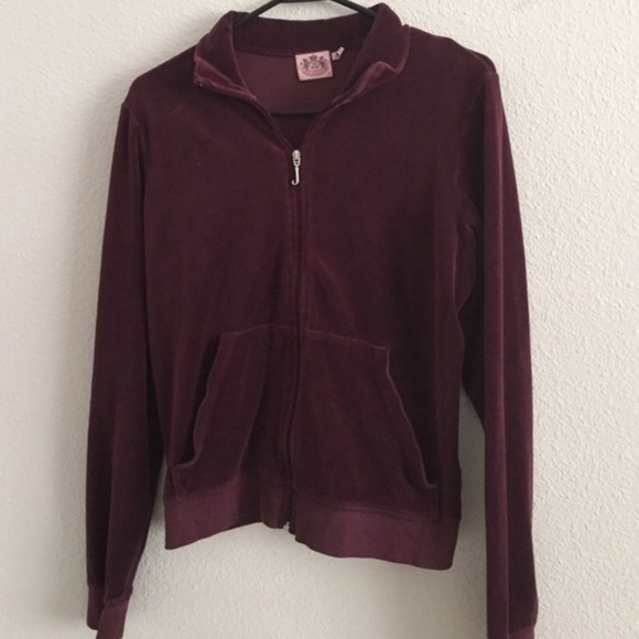 LAST CHANCE Red velvet juicy couture jacket