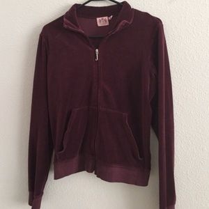 LAST CHANCE Red velvet juicy couture jacket