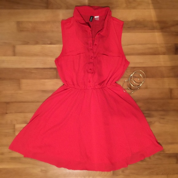 Red dress