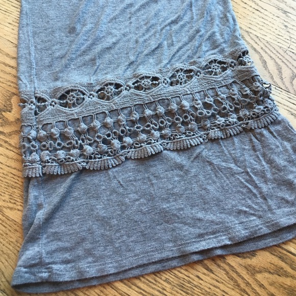 ❗️Last Pair❗️Gray lace palazzo pants - Picture 4 of 4