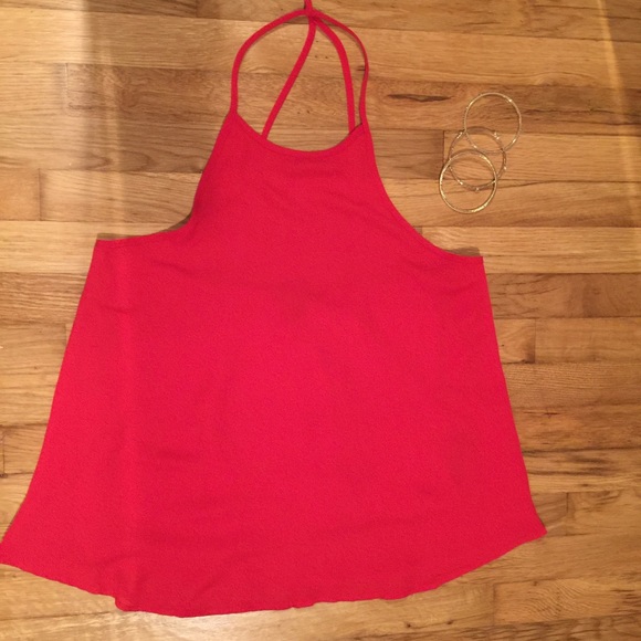 Low back flow tunic