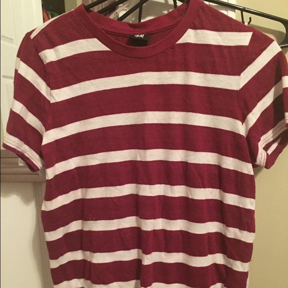 Red and White H&M Shirt