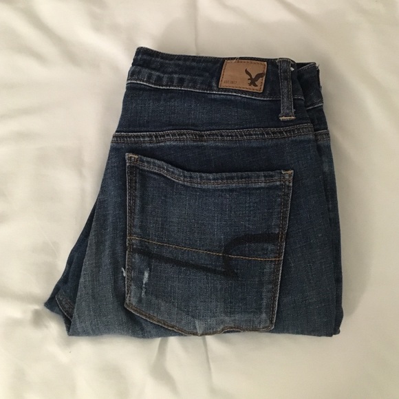 American Eagle ripped jeans