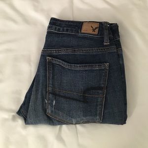 American Eagle ripped jeans