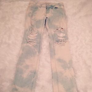 25 JBrand lowrise pencil leg *thrasher. Never worn