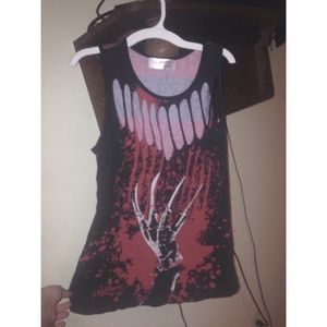 Unisex Freddy Krueger tank