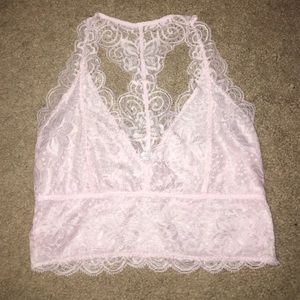 SOLD Urban outfitters light pinkbralette racerback