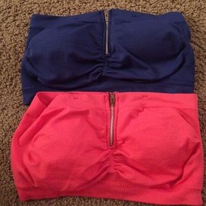 Lot of 2 ✌🏼️bandeau bra tops
