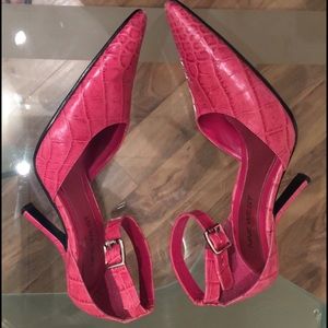 Nine West Hot Pink Pumps