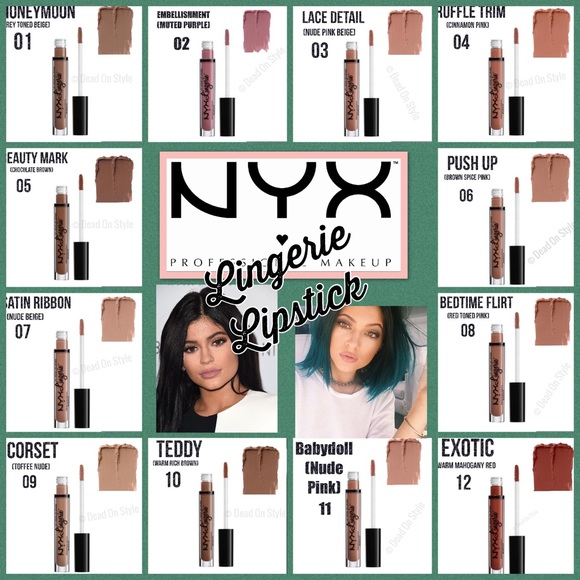 2 🆕 NYX Lingerie Lipstick U Choose + 🆕 Shades! - Picture 2 of 8