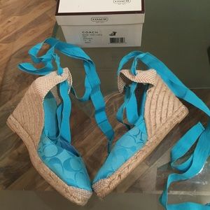 Coach Summer Wedges