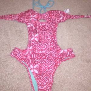 Hollister open back bathing suit