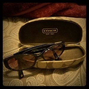 COACH SUN BLOCKERS w/case