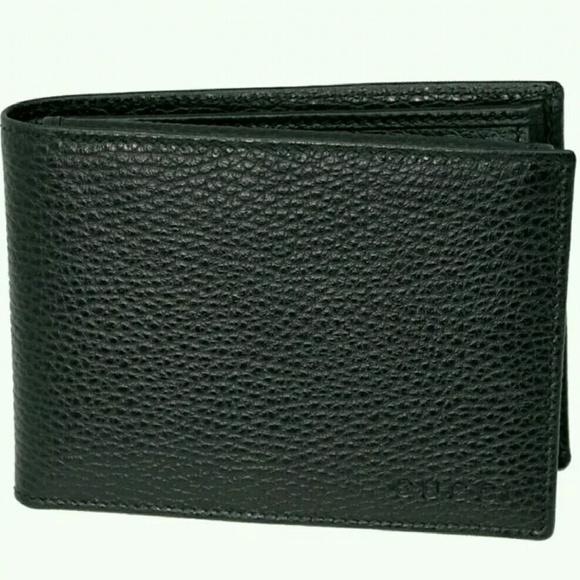SOLD!!!GUCCI  MEN'S LEATHER WALLET AUTH GUARANTEED - Picture 1 of 4