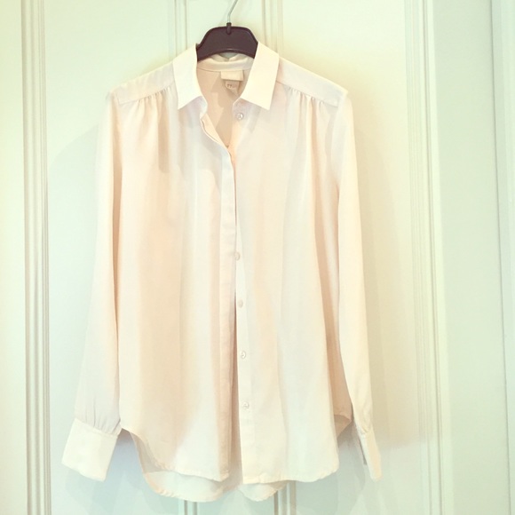 Chic Pearl Chiffron feel blouse