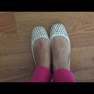 Michael kors worn flats.