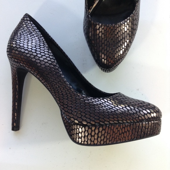 NEW JESSICA SIMPSON platform high heel pumps black - Picture 2 of 5