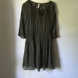 Hunter Green Dress