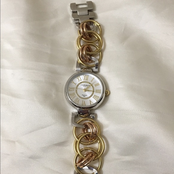 Women's Akribos XXIV Diamond Quartz Watch