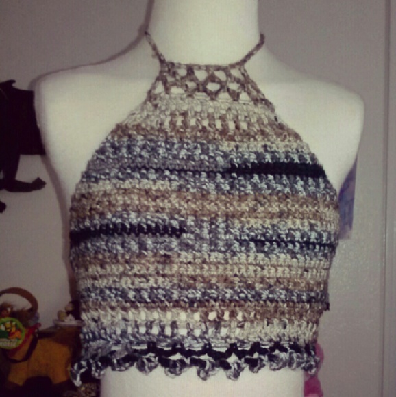 Crochet crop top