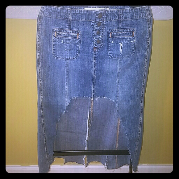 GAP JEAN SKIRT CUSTOM