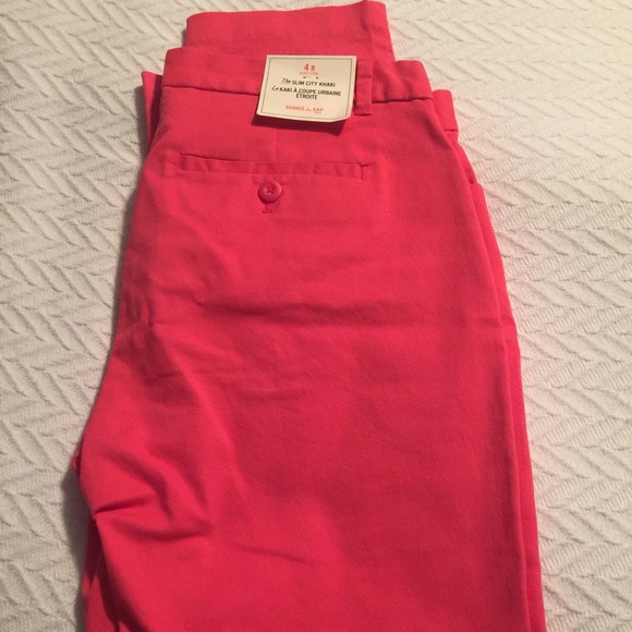 Gap Slim City Khaki Size 4 R