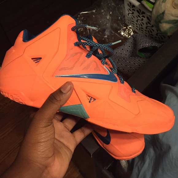 Nike Shoes - Lebron 11 Atomic Orange