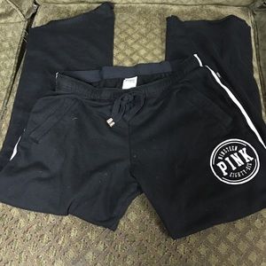 Pink VS limited edition boyfriend sweatpants