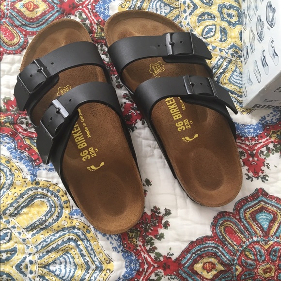 Birkenstock Shoes - New Arizona Birkenstocks- black! Size 36