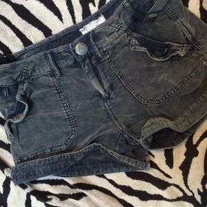 Free People brushed cordoroy shorts