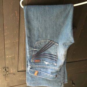 7 For All Mankind Dojo jeans size 27