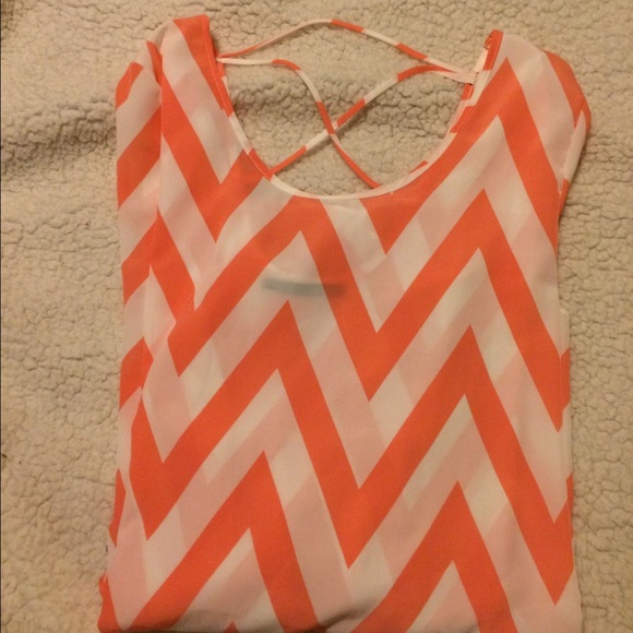 Maurices Tops - Chevron Blouse