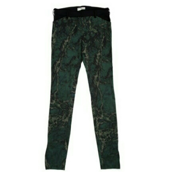 TRADED Balenciaga Green Marble Print Jeams