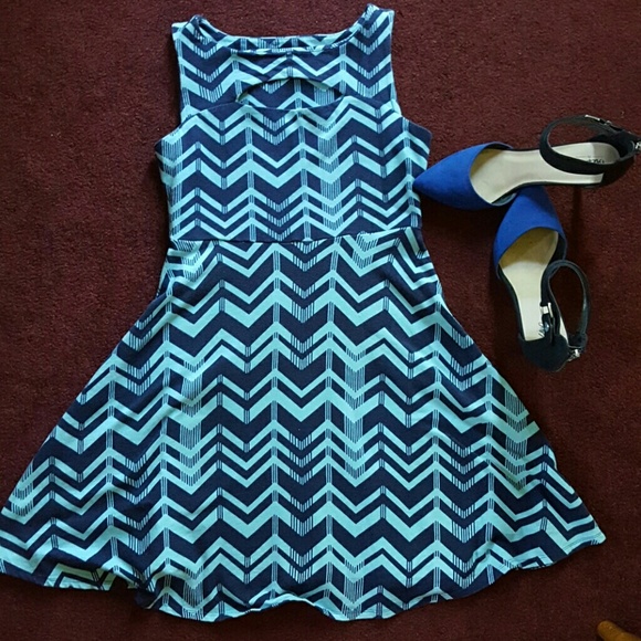 Xhilaration Dresses & Skirts - 🎉SALE🎉Striped Skater Dress