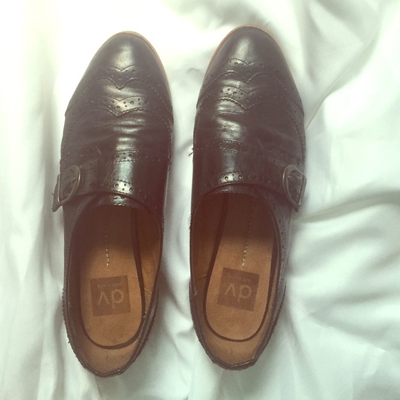 Black Faux Leather Loafers