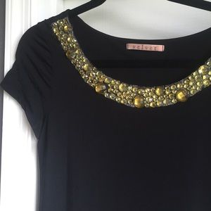 Velvet Black Dress