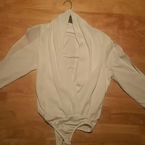 White body Suit, size large