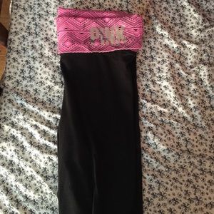 VS PINK TRIBAL YOGA LEGGING size M